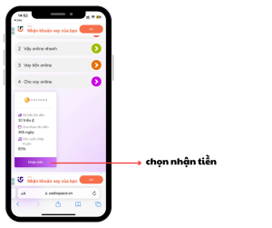 lựa chon 1 đơn vị do CashSpace đề xuất